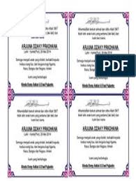 Pin Di Contoh Kartu Nama