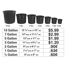 We did not find results for: 5 Gallon Nursery Pots Tall 5 Gallon Grow Pots For Plants Htg Supply