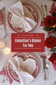 This Year I Thought It Might Be Fun To Have A Romantic Valentine S Day Day Fun Romantic T In 2020 Romantic Valentines Dinner Valentine Dinner Romantic Valentine