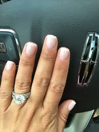 French Manicure Gel 2 Coats Of Funny Bunny Opi 1 Coat Of Bubble