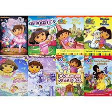 Activities and games visit : Buy Ultimate Dora The Explorer Collection Set Dora S Ballet Adventures Dora S Fantastic Gymnastics Adventure Dora The Explorer City Of Lost Toys Rhymes And Riddles Dora Saves The Crystal Kingdom Online