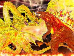 King ghidorah new international title. You Will Burn Godzilla Godzilla Vs King Ghidorah Japanese Monster