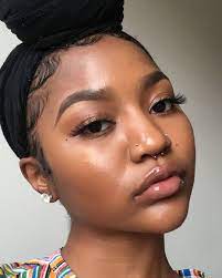 Omething About Close Ups Angles Septum Piercing Black Girl Face Piercings Two Nose Piercings