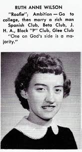 Please pray for Annie Ruth's family and friends. She was a sweet classmate  of MCHS Class of 1981.