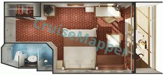 Since the ship is already quite old, the ratio of the inside cabins to the outside cabins and the suites is 38,5 to 61,5 percent. Norwegian Spirit Cabins And Suites Cruisemapper