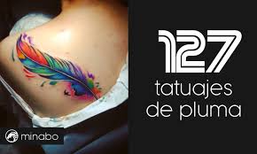 Los tattoos de plumas son una gran opción si tu decisión es compartir un mismo símbolo con tu pareja. 127 Buenas Ideas Para Un Tatuaje De Pluma