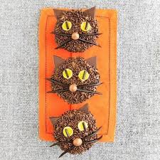 Halloween Party Snacks Dekorieren Schwarze Katze Muffins Cat Cupcakes Halloween Cupcakes Decoration Halloween Cupcakes