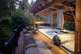 Hot tub construction difficult built jacuzzi. Swim Spa Backyard Ideas Paradise Restored Landscaping