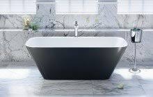 The black and white design of the mini sensuality freestanding bathtub is not only classic, but it hypoallergenic white surface. áˆluxury Solid Surface Bathtubs Buy Online Best Prices Aquatica
