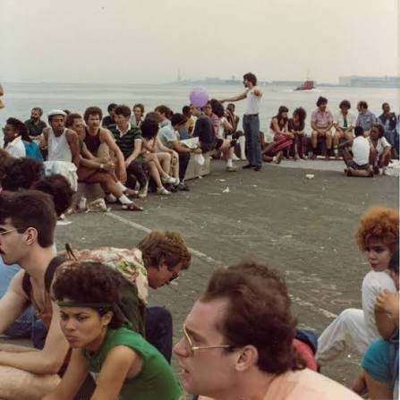 Art and gay sex flourished on the Hudson River piers in the 1970s, as seen  in this provocative new book from Jonathan Weinberg.