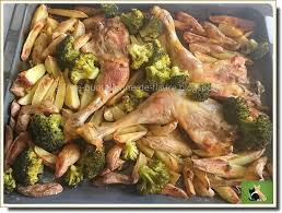 Cuisses De Poulet Pommes De Terre Ail Et Romarin Et Une Touche De Vert Le Brocoli Recette Idee Recette Plat Recettes De Cuisine Recette Cuisse Poulet
