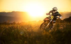 Desktop dirt bike girls images dowload. Dirtbike Motorcycle Sunset Sunlight Hd Wallpaper Sports Wallpaper Better