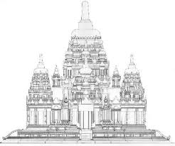 Sketsa letak dimensi yang diukur. Inkonsistensi Pola Pemugaran Pada Candi Sewu Dialog Kritis Antara Arkeologi Dan Arsitektur