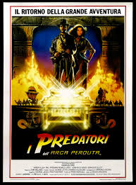 Indiana jones raiders of the lost ark movie poster 24x36 (33.02 x 48.26 cm) this is a certified poster office print with holographic sequential numbering for authenticity. Raiders Of The Lost Ark Italian Poster