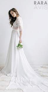 Dreamy Romantic Rara Avis Wedding Bloom Collection Be Modish Two Piece Wedding Dress Wedding Dresses Dreamy Wedding Dress