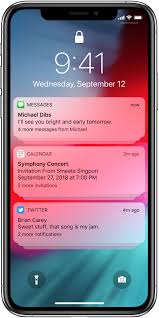 View And Respond To Notifications On Iphone Iphone Tutorial Phone Themes Themes For Mobile