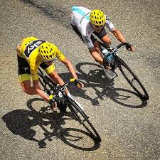 the captain and his lieutenant chris froome michal kwiatkowski tdf 2017 by jorisknapen studioknapen