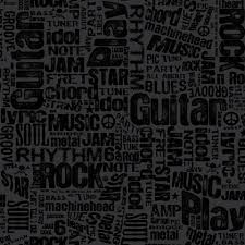 Zb3125 Rocker Text Wallpaper Boys Will Be Boys Vol Ii Totalwallcovering Com Typography Wallpaper Kids Rocker Wallpaper