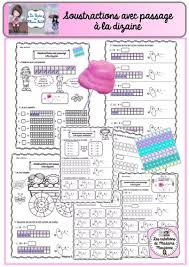Soustraction avec passage à la dizaine Marie Milo