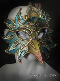 Let Me Adjust My Crown And Get My Day Started Mask How To Make Masquerade Masks From Paper Mache Bing Images Bird Masks Goblin Art Masks Masquerade