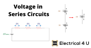 To represent an electrical wiring or solve problem involving electric circuits, the circuit diagrams are made. Voltage In Series Circuits Sources Formula How To Add Electrical4u