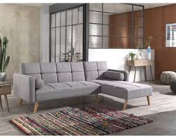 Zara Canape D Angle Reversible Convertible Au Style Scandinave En Tissu 238x82x156cm Canape Angle Decoration Maison Meuble Gifi
