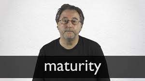 Перевод слова maturity, американское и британское произношение, транскрипция, словосочетания, однокоренные слова, примеры использования. Maturity Definition And Meaning Collins English Dictionary