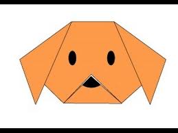 Origami Kopek Yapimi Youtube