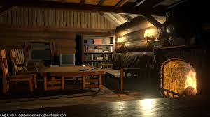 Select from premium log cabin night of the highest quality. Artstation Log Cabin Oskar Wadowski