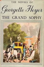 The Grand Sophy By Georgette Heyer Etsy Georgette Heyer Georgette Heyer Books Book Cover Art