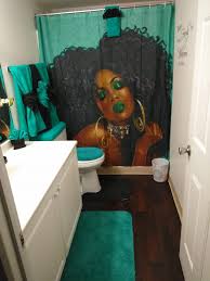 Glam Coco Shower Curtain Brick Built Restroom Decor Bathroom Decor Apartment Bathroom Decor