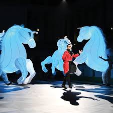 All of us kids of course wanted a horse to saddle and call our own maybe a paint horse or pinto or even a palomino. Illuminated Inflatable Horses Hire Horse Characters Scarlett Entertainment Spain