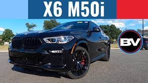 2021 Bmw X6 M50i I Revs I Black Out Youtube