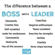 Be A Great Leader Good Leadership Is The Key To Organizational Excellence School Leader Never Stop Learning Boss And Leader
