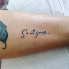 Tattoofilter is a tattoo community, tattoo gallery and international tattoo artist, studio and event directory. Ninja Ink Tattoo So It Goes Script Tattoo On A Humpday By Daniel Jadear Inkredible18 Ninjaink Ninjainkmamay Danieljadear Intenzeink Inkedmag Tattooed Tattoodo Script Scripttattoo Legday Legtattoo Vietnamtattoo Vietnambeauty Vietnam
