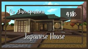 Roblox Bloxburg No Game Pass Japanese House Speedbuild October 20 202 Japanese House Game Pass Roblox