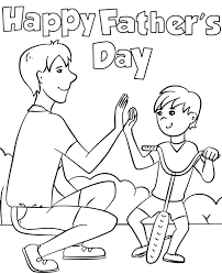 Coloring pages fathers day drawing images. Happy Fathers Day Coloring Pages