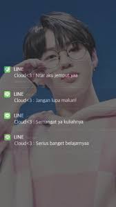 Ha Sungwoon Fake Chat Lockscreen Pacar Pria Imajinasi Kosakata
