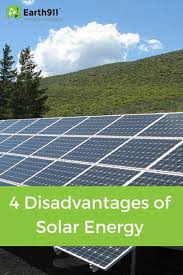 4 Disadvantages Of Solar Energy Hering