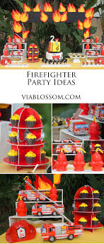 The best ideas for 2021 here. 280 Parties Firefighter Firetruck Firestation Ideas In 2021 Fireman Party Fireman Birthday Firetruck Birthday
