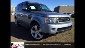 Pre Owned Blue 2010 Land Rover Range Rover Sport 4wd Hse Lux Review Nisku Alberta Youtube