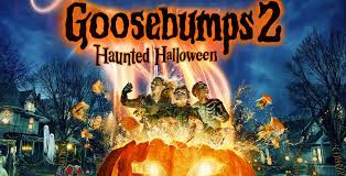 Two young friends find a magic book that brings a. Goosebumps 2 Haunted Halloween Scares Up A New Trailer Poster Goosebumps 2 Goosebumps Halloween Haunt