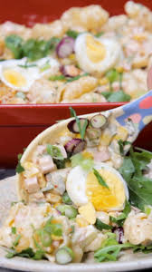 Salade De Pates Classique Avec Saucisse Et œuf Ann Recettesdepates En 2020 Salade Simple Salade De Pates Salade De Fruits De Mer