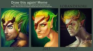 Before And After Keeper Of The Forest Step 3 Family Art Art Memes Amazing Art