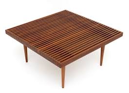 With the remaining 1/2 piece of molger bench top and 2 of the. Rare Fine Danish Teak Slat Top Cocktail Coffee Table At 1stdibs