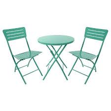 Metal Patio Bistro Set Turquoise Room Essentials Target Outdoor Patio Decor Bistro Furniture Patio Dining Set