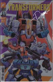 Transformers #13 2024 Signed Deegan Puchkors NYCC Exclusive Foil Image  EB203