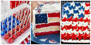 But really, there are too many flavors and fillings to pick just one favorite. American Flag Recipes Us Flag Desserts Food Ideas