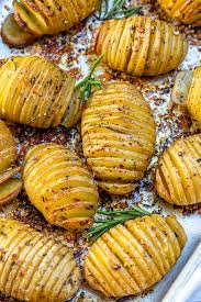 For perfectly cooked fish, sear it on the stove top until it has a nice golden crust, then finish cooking it in the oven for a fillet that stays moist and flaky. The Best Baked Garlic Butter Hasselback Potatoes Healthy Fitness Meals