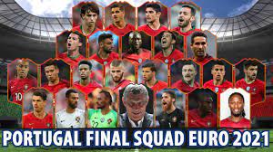 Portugal Final Squad Euro 2021l Portugal Players Euro 2021 L Footballhome Youtube